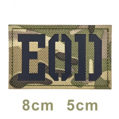 Écusson brodé des chevaliers des templiers aéroportés des Rangers des forces spéciales, crâne croisé, sensation de doigt du Chili, insigne DulClothes