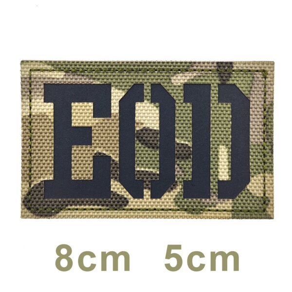 Écusson brodé des chevaliers des templiers aéroportés des Rangers des forces spéciales, crâne croisé, sensation de doigt du Chili, insigne DulClothes