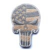 Patch punisseur brodé USA Feel Skull Moral Danemark ge, Military CamSolomon Hook and Loop DulStickers for Army Skip Uniforms