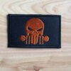 Patch punisseur brodé USA Feel Skull Moral Danemark ge, Military CamSolomon Hook and Loop DulStickers for Army Skip Uniforms