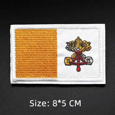 Patch de broderie drapeau Europe russe espagne Suisse France patchs tactiques à crochet et boucle pour sacs à dos vêtements patchs de couture de l'armée militaire Badge