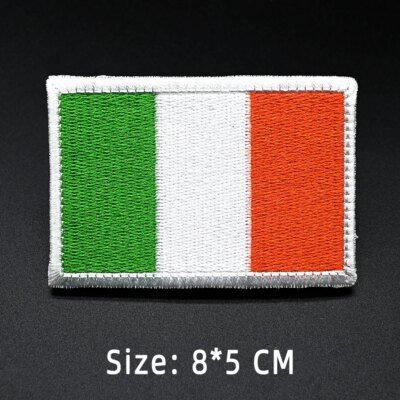 Patch de broderie drapeau Europe russe espagne Suisse France patchs tactiques à crochet et boucle pour sacs à dos vêtements patchs de couture de l'armée militaire Badge