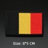Patch de broderie drapeau Europe russe espagne Suisse France patchs tactiques à crochet et boucle pour sacs à dos vêtements patchs de couture de l'armée militaire Badge