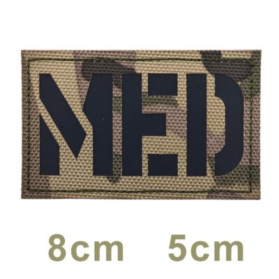 Écusson brodé des chevaliers des templiers aéroportés des Rangers des forces spéciales, crâne croisé, sensation de doigt du Chili, insigne DulClothes