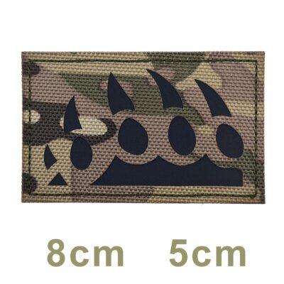 25865-c3d049.jpg Écusson brodé des chevaliers des templiers aéroportés des Rangers des forces spéciales, crâne croisé, sensation de doigt du Chili, insigne DulClothes