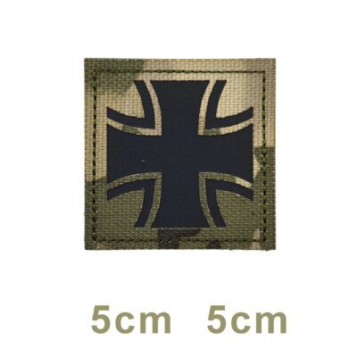 Écusson brodé des chevaliers des templiers aéroportés des Rangers des forces spéciales, crâne croisé, sensation de doigt du Chili, insigne DulClothes