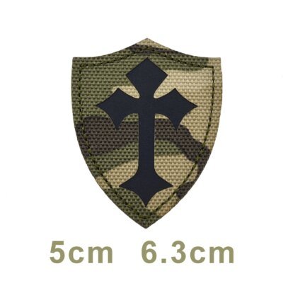 25940-bb9282.jpg Écusson brodé des chevaliers des templiers aéroportés des Rangers des forces spéciales, crâne croisé, sensation de doigt du Chili, insigne DulClothes