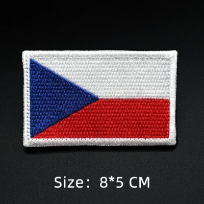 Patch de broderie drapeau Europe russe espagne Suisse France patchs tactiques à crochet et boucle pour sacs à dos vêtements patchs de couture de l'armée militaire Badge