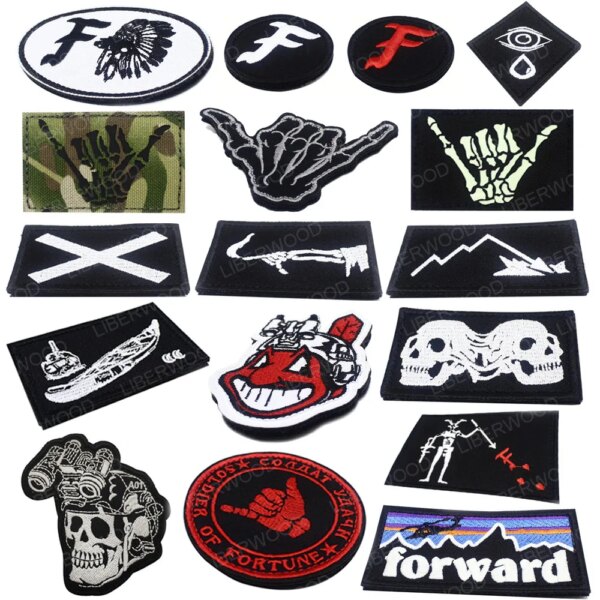 Insigne de chevron de doigt de Cano F, soldat de fortune, groupe de patch des forces spéciales indiennes, tâche Dulforward, modules d'observation Shaka