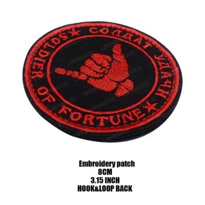 Insigne de chevron de doigt de Cano F, soldat de fortune, groupe de patch des forces spéciales indiennes, tâche Dulforward, modules d'observation Shaka