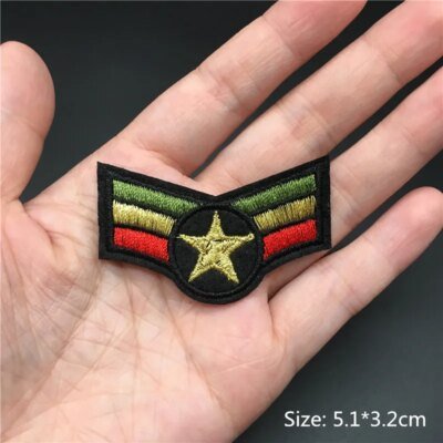 26171-80c826.jpg Badges militaires, patchs de vĂȘtements, fer sur applications tactiques de l'armĂ©e, patchs de broderie pour vĂȘtements, autocollants de sac Ă dos Ă rayures