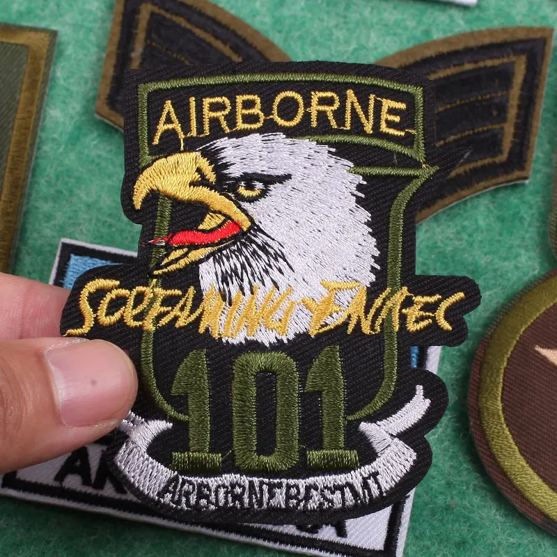 Patch de broderie militaire ukrainien, patchs thermoadhésifs pour vêtements, sensation de couture, badges pour épaulettes de t-shirts – Image 5