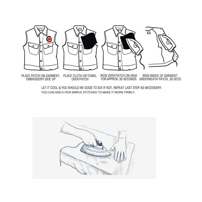 Patch de broderie militaire ukrainien, patchs thermoadhésifs pour vêtements, sensation de couture, badges pour épaulettes de t-shirts – Image 6