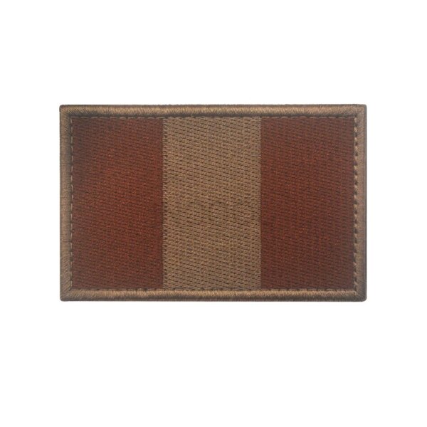 Patchs Brodés en PVC, Drapeaux Français, Emblème Militaire, Tête de Mort, Danemark ges en Caoutchouc