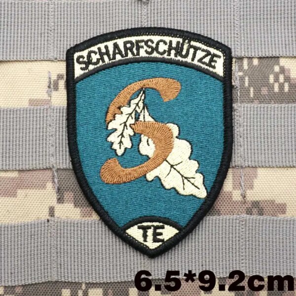 Patchs brodés tactiques militaires de Sniper suisse, Badge imprimé avec support à crochet pour vêtements – Image 2