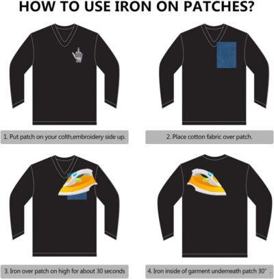 Patchs pour Vestes, Vêtements d'Extérieur, Vagues de Mer, Paysage Naturel, Baleine, Rayures, Fer sur Point Brodé, Bricolage, Styliste, Couture