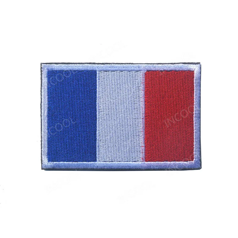 4 Embroidered 8X5CM