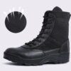 Bottes militaires tactiques en maille respirante pour homme
