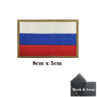 26457-f9fdef.jpg Brassard russe, 1 pièce, patch brodé, boucle ou fer à repasser, badge grill, bande morale militaire
