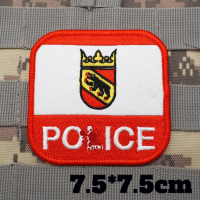 26480-9c99aa.png Patchs brodĂ©s tactiques militaires de Sniper suisse, Badge imprimĂ© avec support Ă crochet pour vĂȘtements