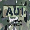 Patch de réflexion infrarouge personnalisé, découpe laser, IR IFF, badge d'appel radio, bandes nominatives, lettres noires, souvenir du moral, Airsoft militaire