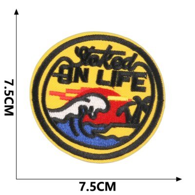 26635-a1c74b.jpg Patchs pour Vestes, VĂȘtements d'ExtĂ©rieur, Vagues de Mer, Paysage Naturel, Baleine, Rayures, Fer sur Point BrodĂ©, Bricolage, Styliste, Couture