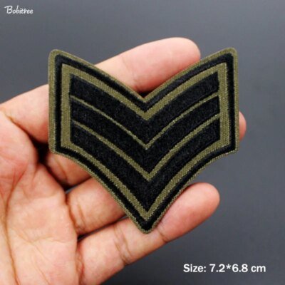 Patchs militaires brodés avec fer à coudre, insignes de l'armée de l'air américaine, accessoires vestisens