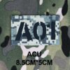 Patch de réflexion infrarouge personnalisé, découpe laser, IR IFF, badge d'appel radio, bandes nominatives, lettres noires, souvenir du moral, Airsoft militaire