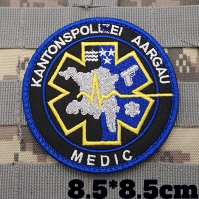 26685-e612eb.png Patchs brodés tactiques militaires de Sniper suisse, Badge imprimé avec support à crochet pour vêtements