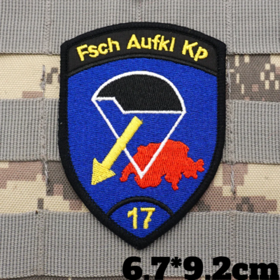 Patchs brodés tactiques militaires de Sniper suisse, Badge imprimé avec support à crochet pour vêtements