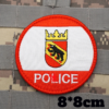 Patchs brodés tactiques militaires de Sniper suisse, Badge imprimé avec support à crochet pour vêtements