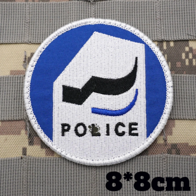 Patchs brodés tactiques militaires de Sniper suisse, Badge imprimé avec support à crochet pour vêtements
