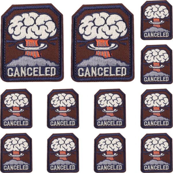 Patchs d'extérieur brodés pour vêtements, fer sur mitiBulk, vente en gros, pack de créateurs, veste, poker, femme, DulLetter, coudre, 10 pièces