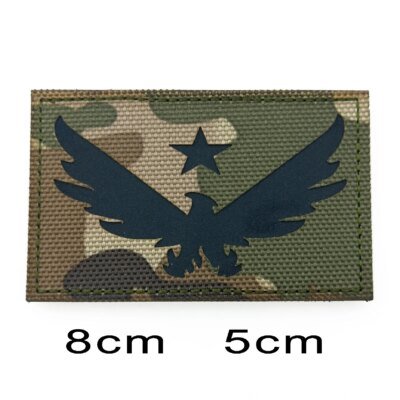 26940-c0020a.jpg Ăcusson DulDanemark ge pour vĂȘtements militaires, Ătats-Unis, Espagne, CorĂ©e, France, Royaume-Uni, Chili, Russie Feel, Infrared Casting