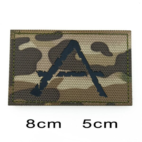 Écusson DulDanemark ge pour vêtements militaires, États-Unis, Espagne, Corée, France, Royaume-Uni, Chili, Russie Feel, Infrared Casting