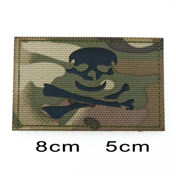 Écusson DulDanemark ge pour vêtements militaires, États-Unis, Espagne, Corée, France, Royaume-Uni, Chili, Russie Feel, Infrared Casting