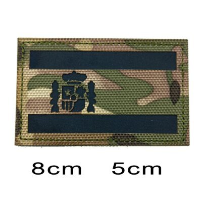 Écusson DulDanemark ge pour vêtements militaires, États-Unis, Espagne, Corée, France, Royaume-Uni, Chili, Russie Feel, Infrared Casting