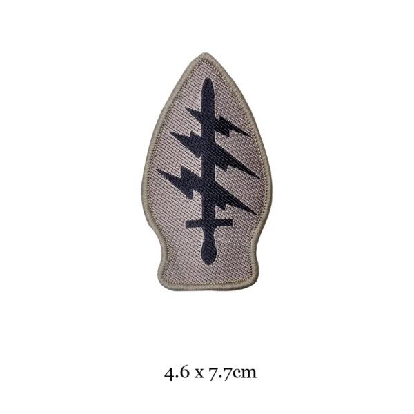 Patchs brodés militaires pour vêtements, fer sur les vêtements, motif de l'armée U S, applique aéroportée de grade, brassards d'insigne de rayure, bricolage – Image 4