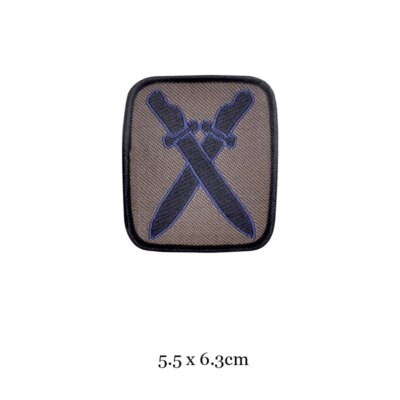 Patchs brodés militaires pour vêtements, fer sur les vêtements, motif de l'armée U S, applique aéroportée de grade, brassards d'insigne de rayure, bricolage