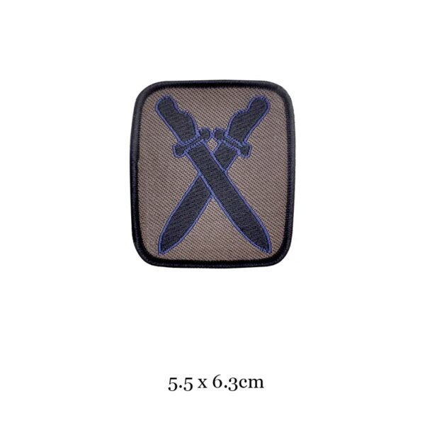 Patchs brodés militaires pour vêtements, fer sur les vêtements, motif de l'armée U S, applique aéroportée de grade, brassards d'insigne de rayure, bricolage – Image 2