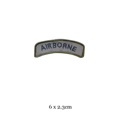 Patchs brodés militaires pour vêtements, fer sur les vêtements, motif de l'armée U S, applique aéroportée de grade, brassards d'insigne de rayure, bricolage