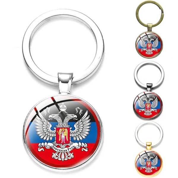 CHSXY-Porte-clés Pekhota avec Emblème Russe pour Homme, Photo d'Art, Dessin Animé avant, Porte-Clé, Bijoux, Anneau D.lique, Accessoires Militaires – Image 3