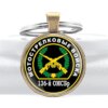 Porte-clés militaire, fusil motorisé de l'armée russe, conception de troupes, cadeaux classiques