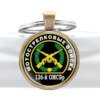 Porte-clés militaire, fusil motorisé de l'armée russe, conception de troupes, cadeaux classiques