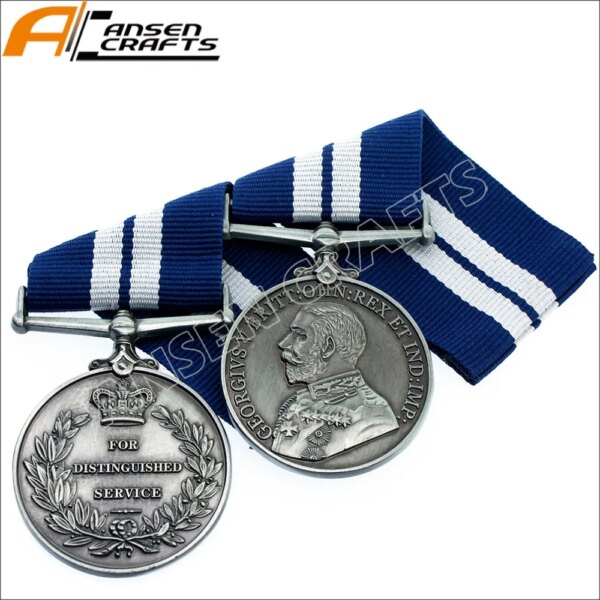 Médaille militaire britannique du service distingué, Georgivs V, WW1