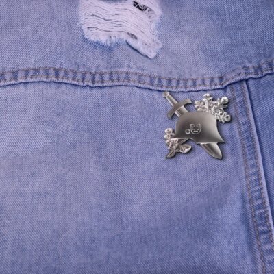 27587-ddfe55.jpg Broche de casques allemands en croix de fer, médaille militaire de l'armée, insigne de la bravoure impériale et prusse, broche d'honneur de guerre