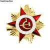 Insigne de médaille militaire de l'ordre de la bannière rouge du travail de l'URSS CCCP, épinglettes, 1 pièce
