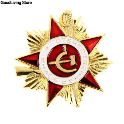Insigne de médaille militaire de l'ordre de la bannière rouge du travail de l'URSS CCCP, épinglettes, 1 pièce