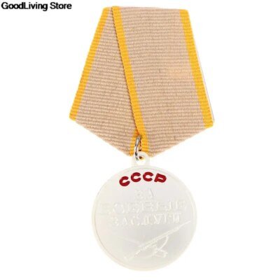 Insigne de médaille militaire de l'ordre de la bannière rouge du travail de l'URSS CCCP, épinglettes, 1 pièce