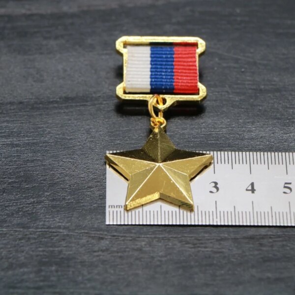 CCCP-Médaille d'or du travail socialiste soviétique russe, étoile – Image 5